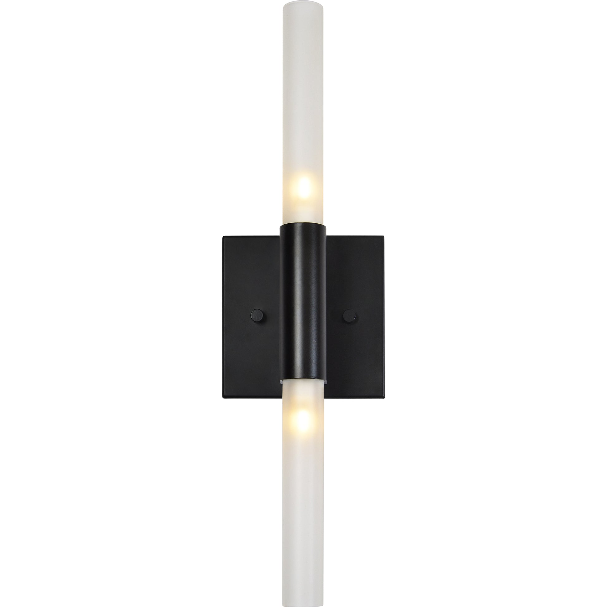 Lina 17" Length Wall Sconce, Matte Black-Wall Sconce-DECOROLALA