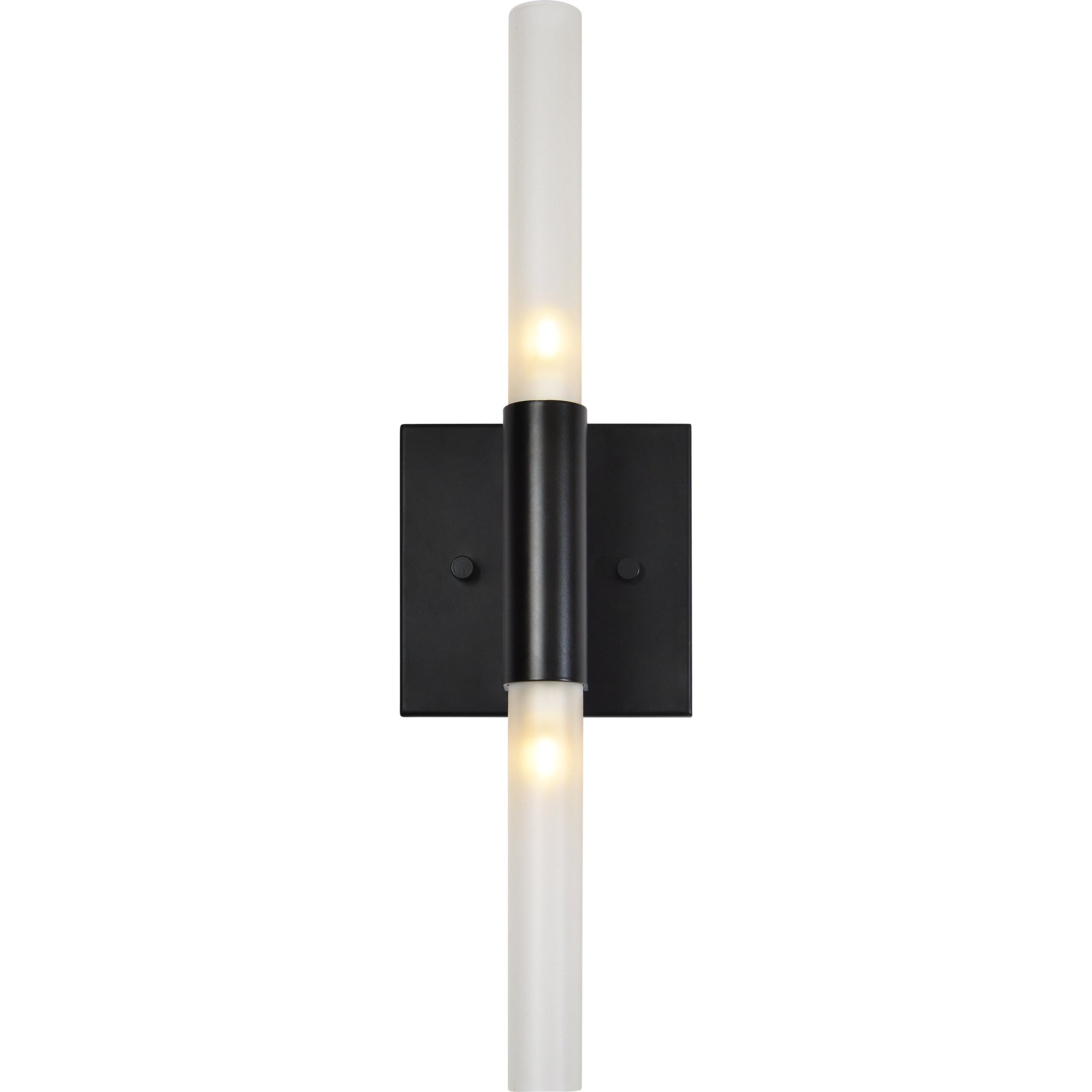 Lina 17" Length Wall Sconce, Matte Black-Wall Sconce-DECOROLALA