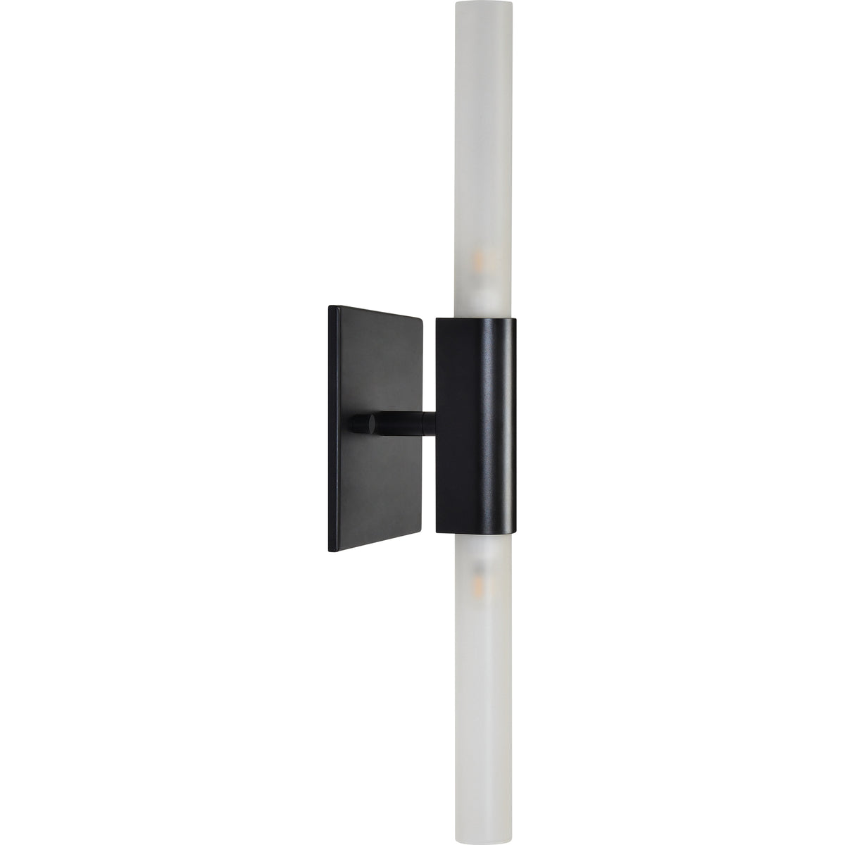 Lina 17" Wall Sconce, Matte Black-Wall Sconce-DECOROLALA