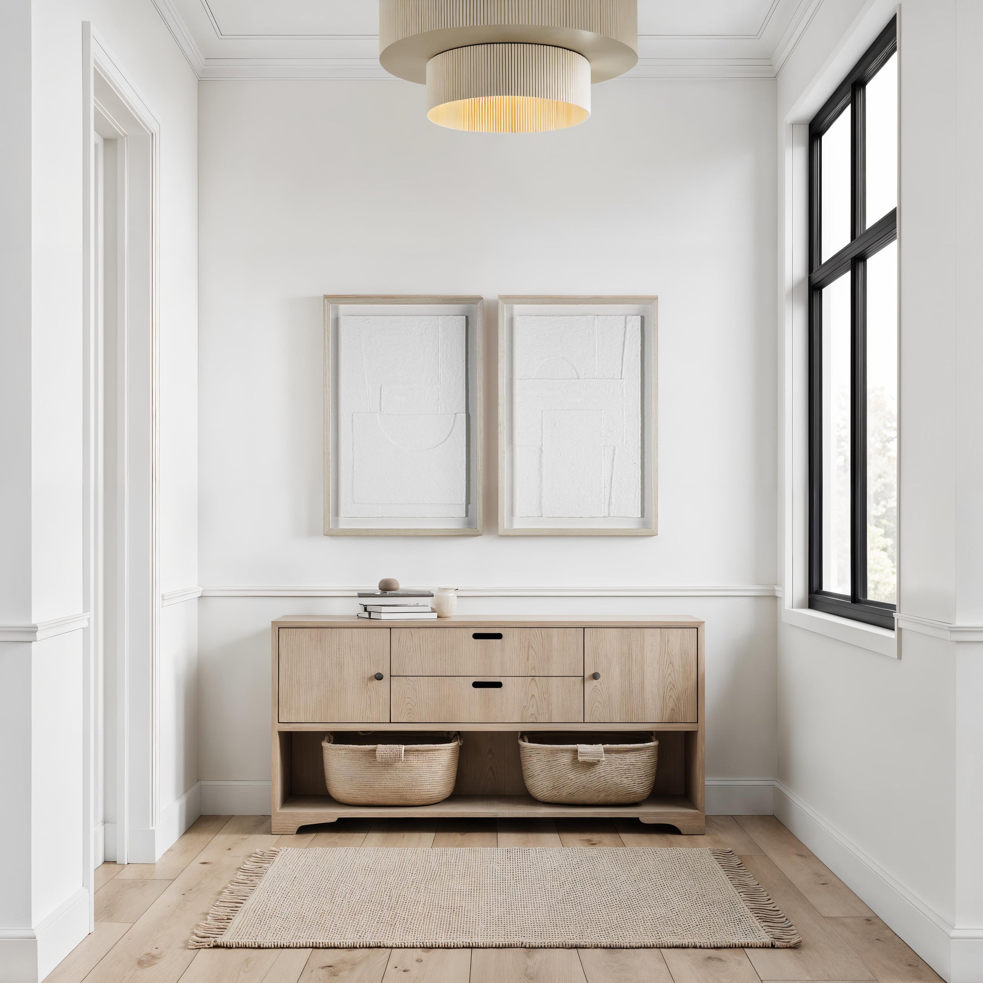 Linen 24.0" Wide Wall Decor, Printed Artwork (2 Piece Set)-Canvas Print-DECOROLALA