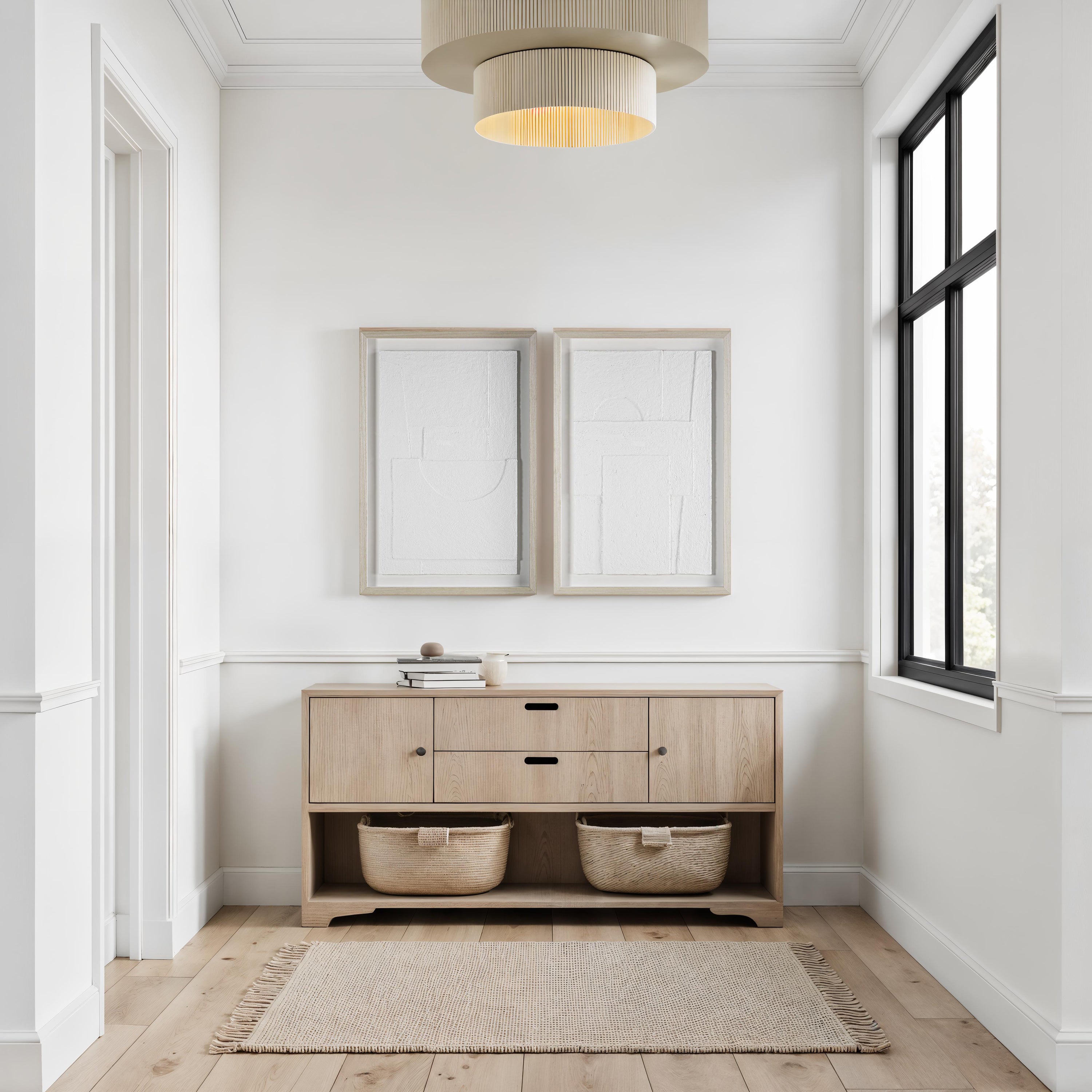 Linen 24.0" Wide Wall Decor, Printed Artwork (2 Piece Set)-Canvas Print-DECOROLALA