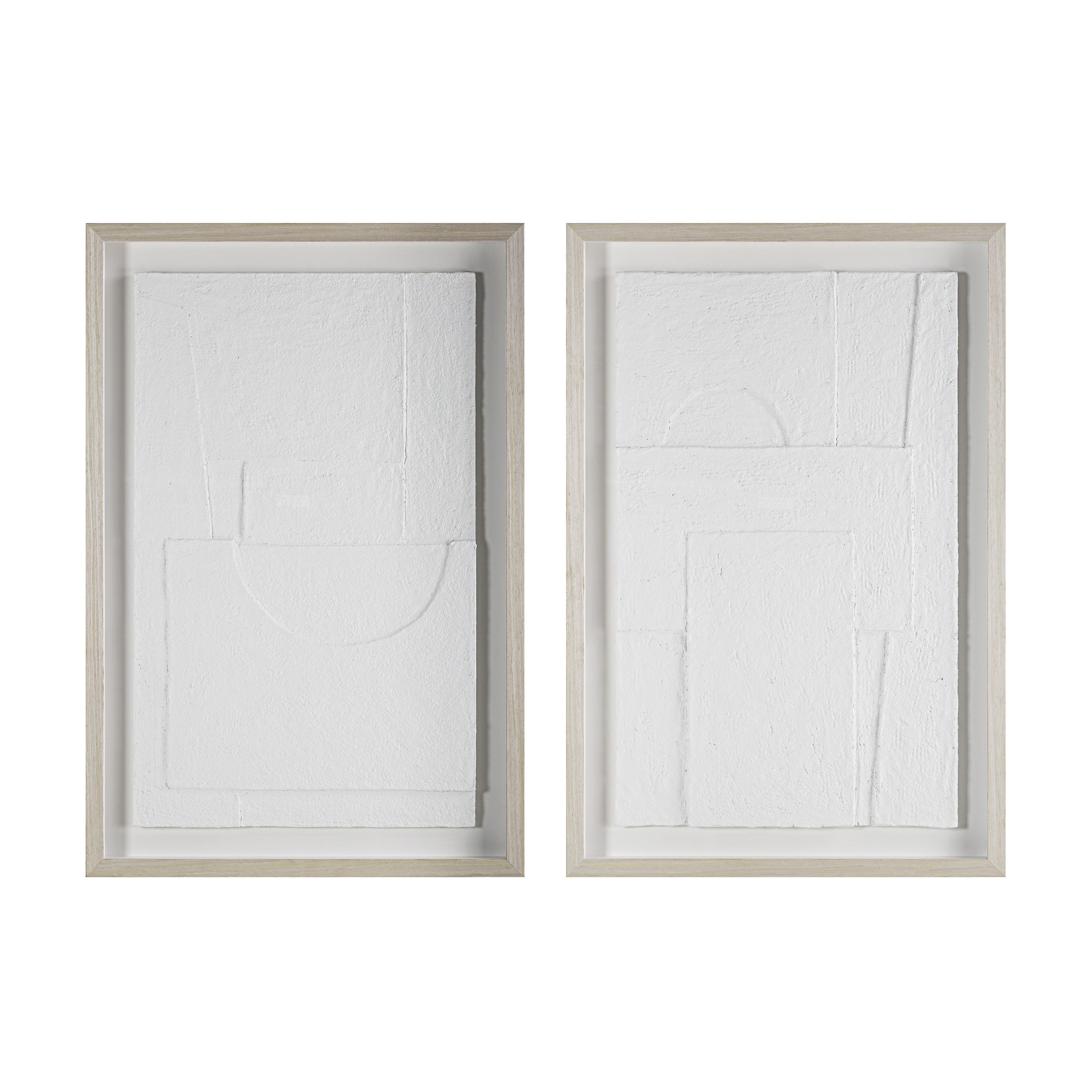 Linen 24.0" Wide Wall Decor, Printed Artwork (2 Piece Set)-Canvas Print-DECOROLALA