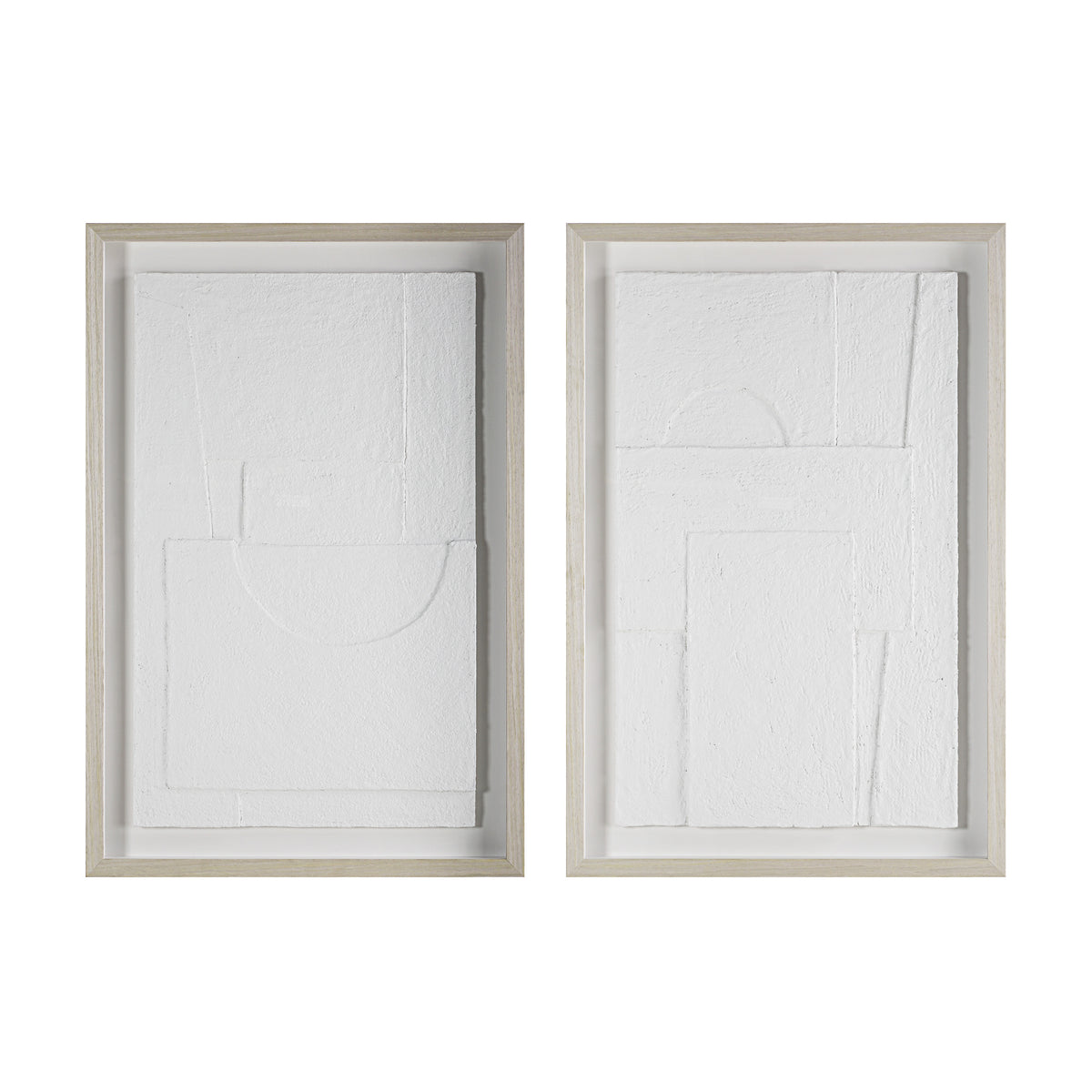 Linen 24.0" Wide Wall Decor, Printed Artwork (2 Piece Set)-Canvas Prints-DECOROLALA