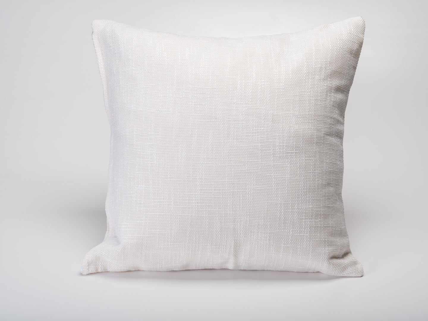 Linen inspired decorative pillow Tripoli 20"x 20"-Decorative Cushions-DECOROLALA