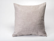 Linen inspired decorative pillow Tripoli 20"x 20"-Decorative Cushions-DECOROLALA