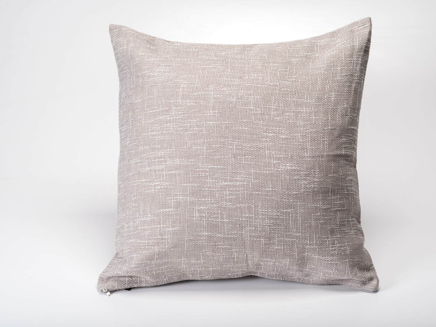 Linen inspired decorative pillow Tripoli 20"x 20"-Decorative Cushions-DECOROLALA