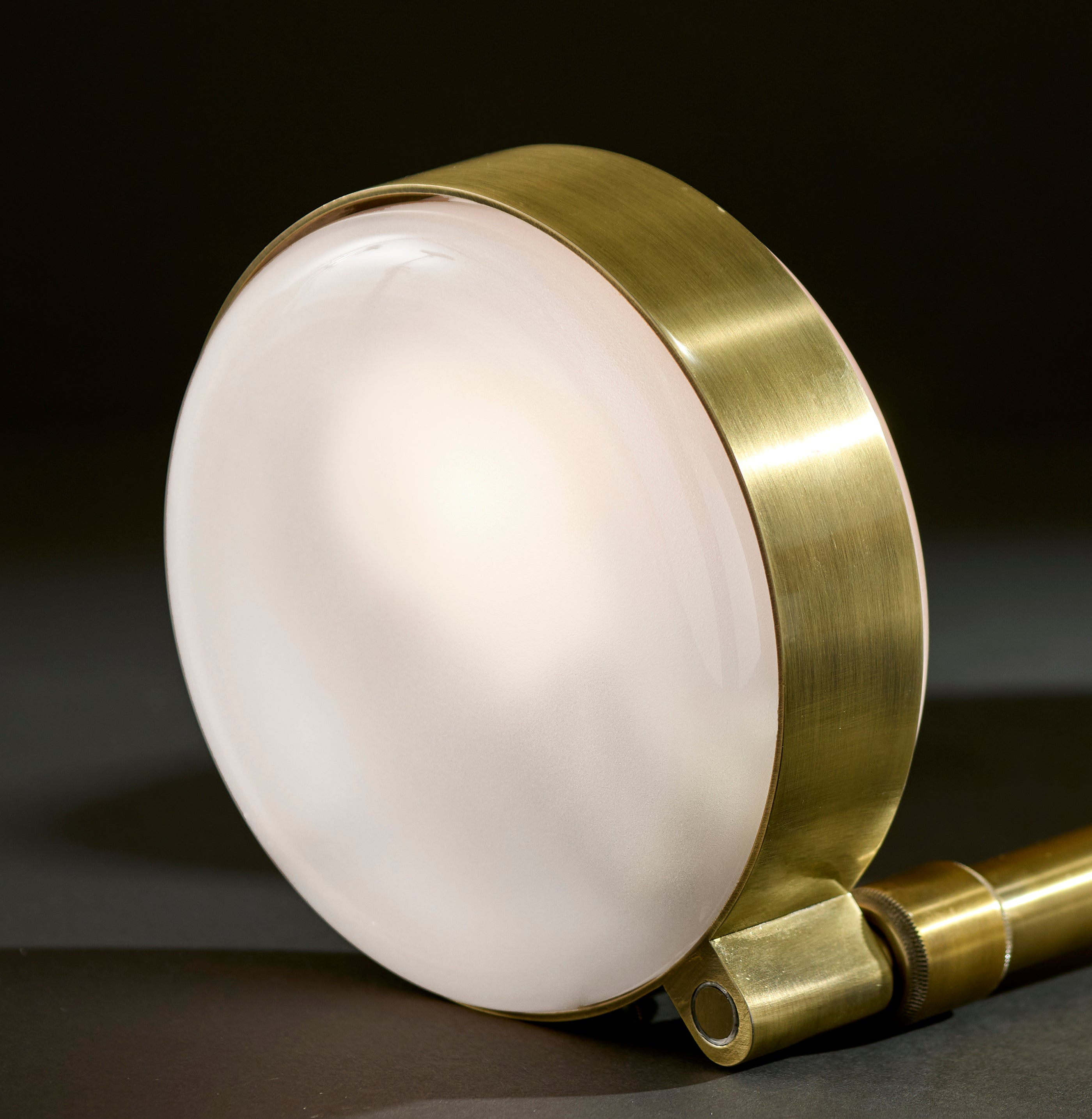 Linis Floor Lamp - Brass Adjustable 45-66"-Lighting-DECOROLALA