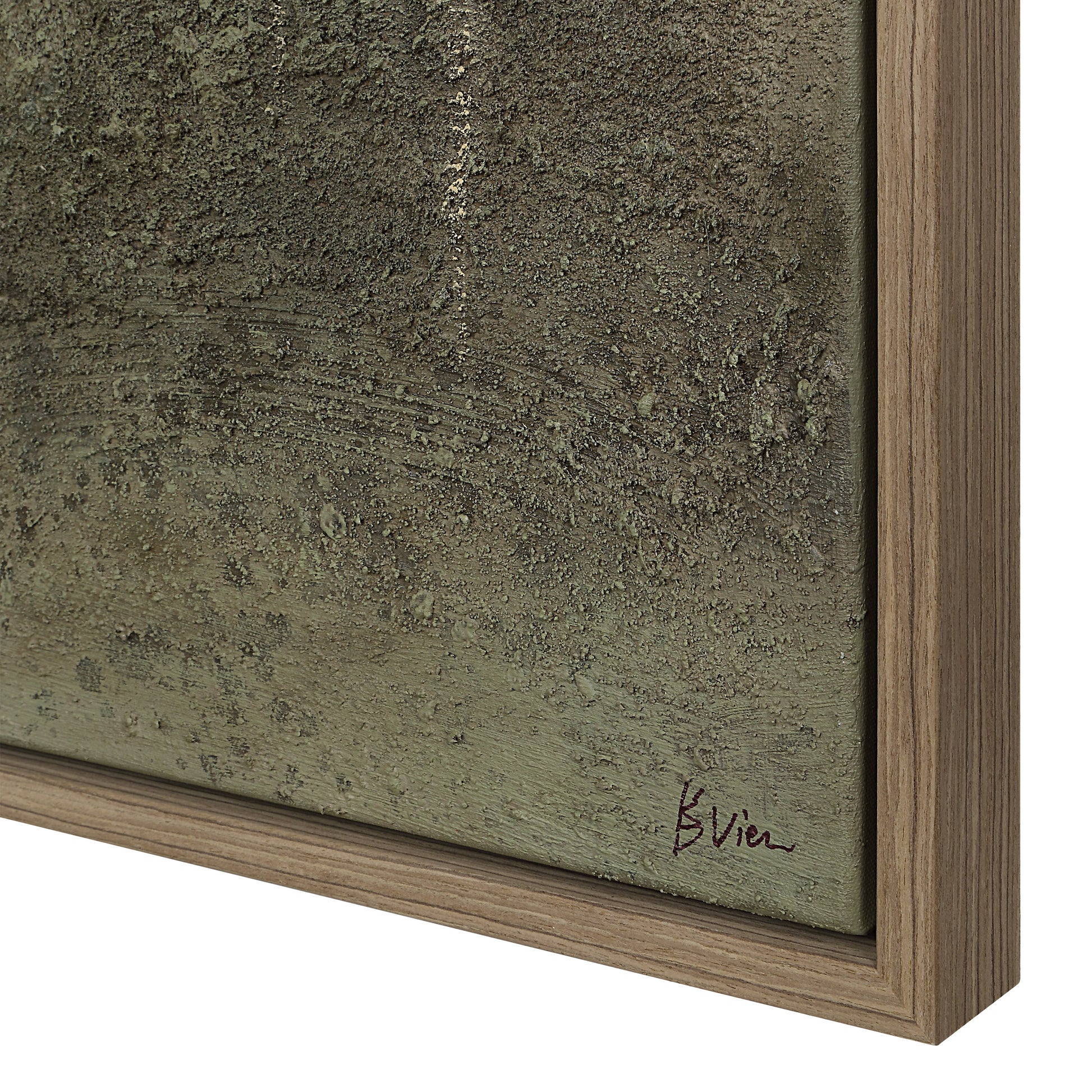 Lipton 60" H x 40" W Canvas Art, Green-Canvas Art-DECOROLALA