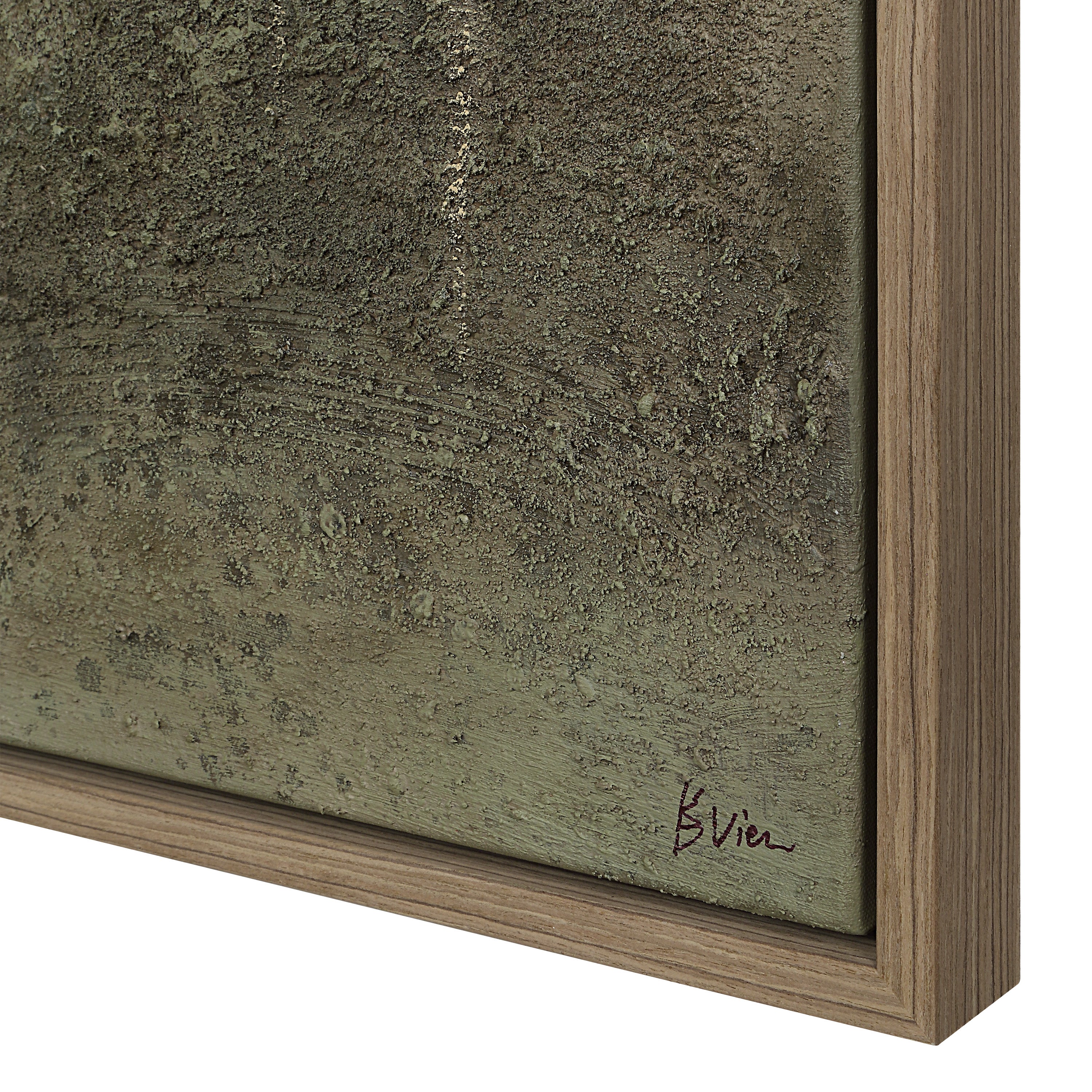 Lipton 60" H x 40" W Canvas Art, Green-Canvas Art-DECOROLALA