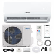 Lithzen 12000 BTU 208-230V 17 SEER2 Mini Split Air Conditioner and Heater WiFi Enabled-Mini Split Air Conditioners-DECOROLALA