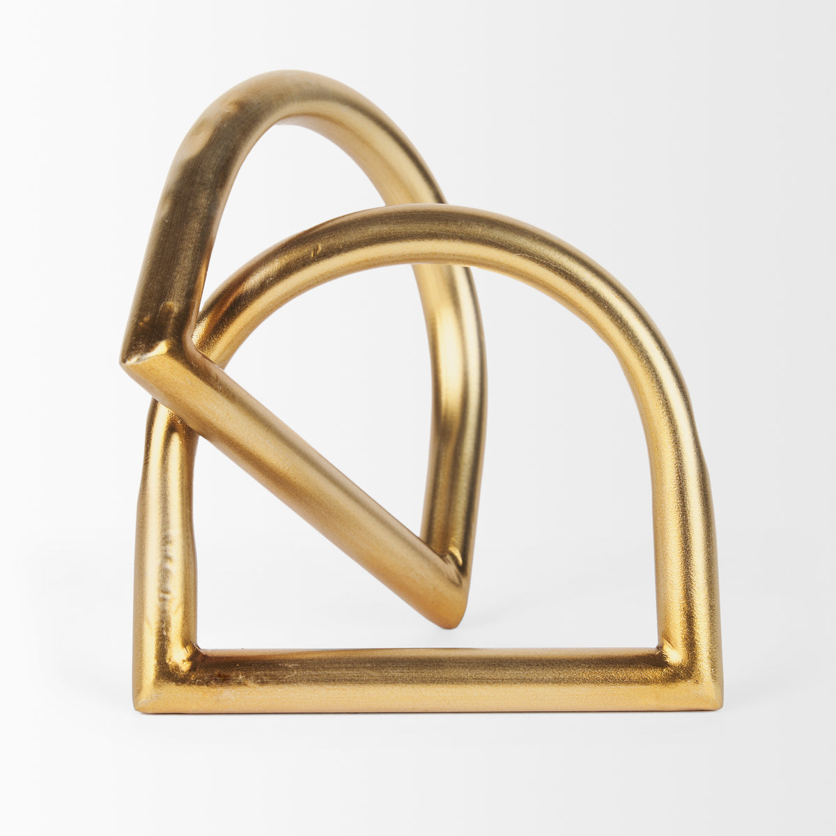 Locke Large Gold Metal Decorative Object - Iron Finish-Objects-DECOROLALA