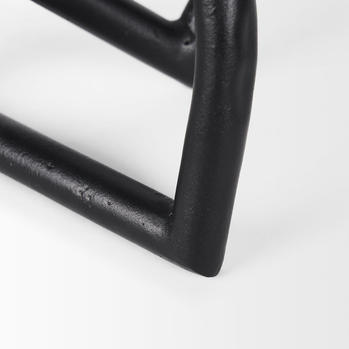 Locke Large Matte Black Iron Metal Decorative Object-Objects-DECOROLALA