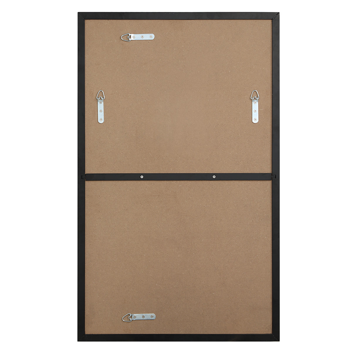 Loutro 36" H x 22" W Wall Mirror, Black-Mirrors-DECOROLALA