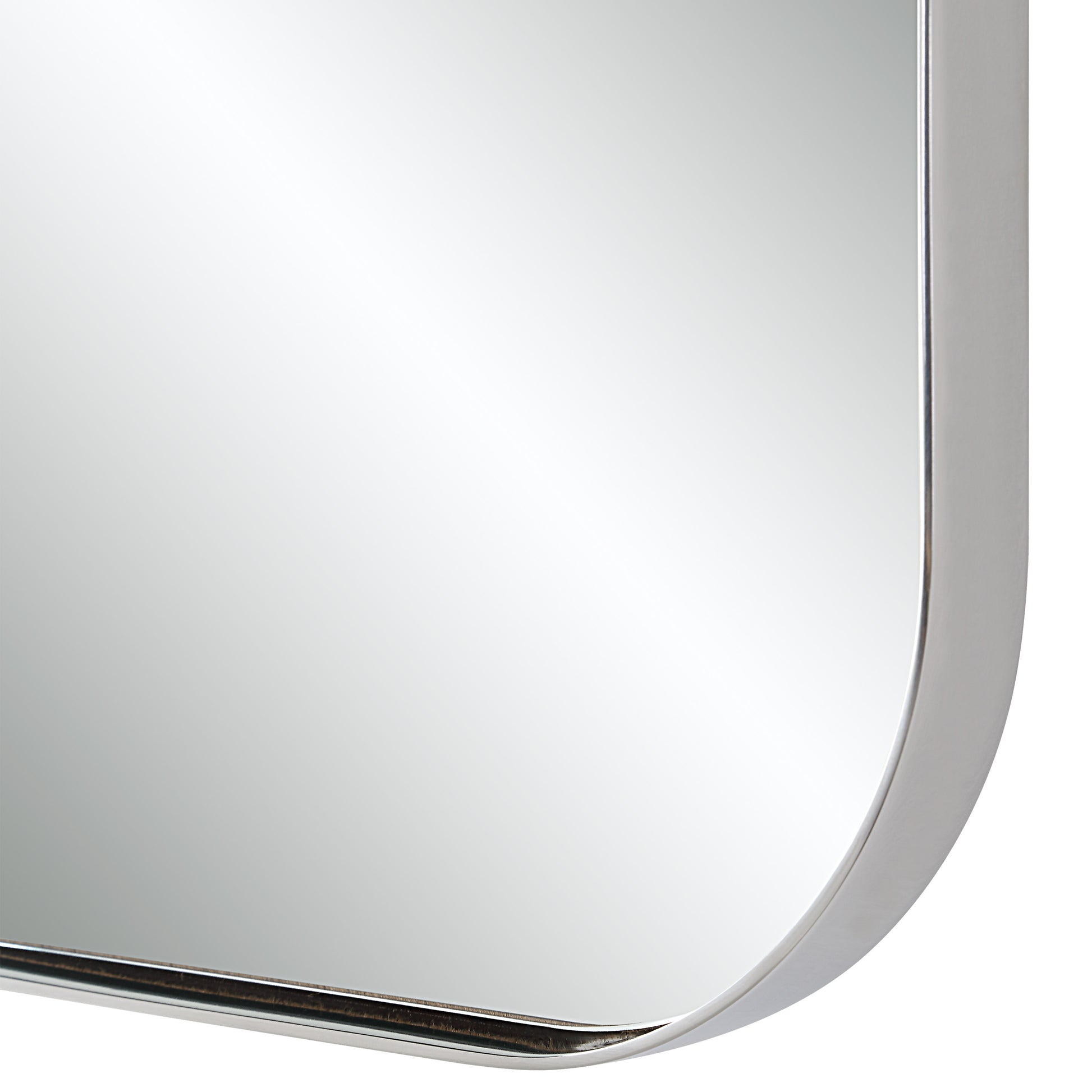 Louvas 36" H x 24" W Wall Mirror, Grey-Mirror-DECOROLALA