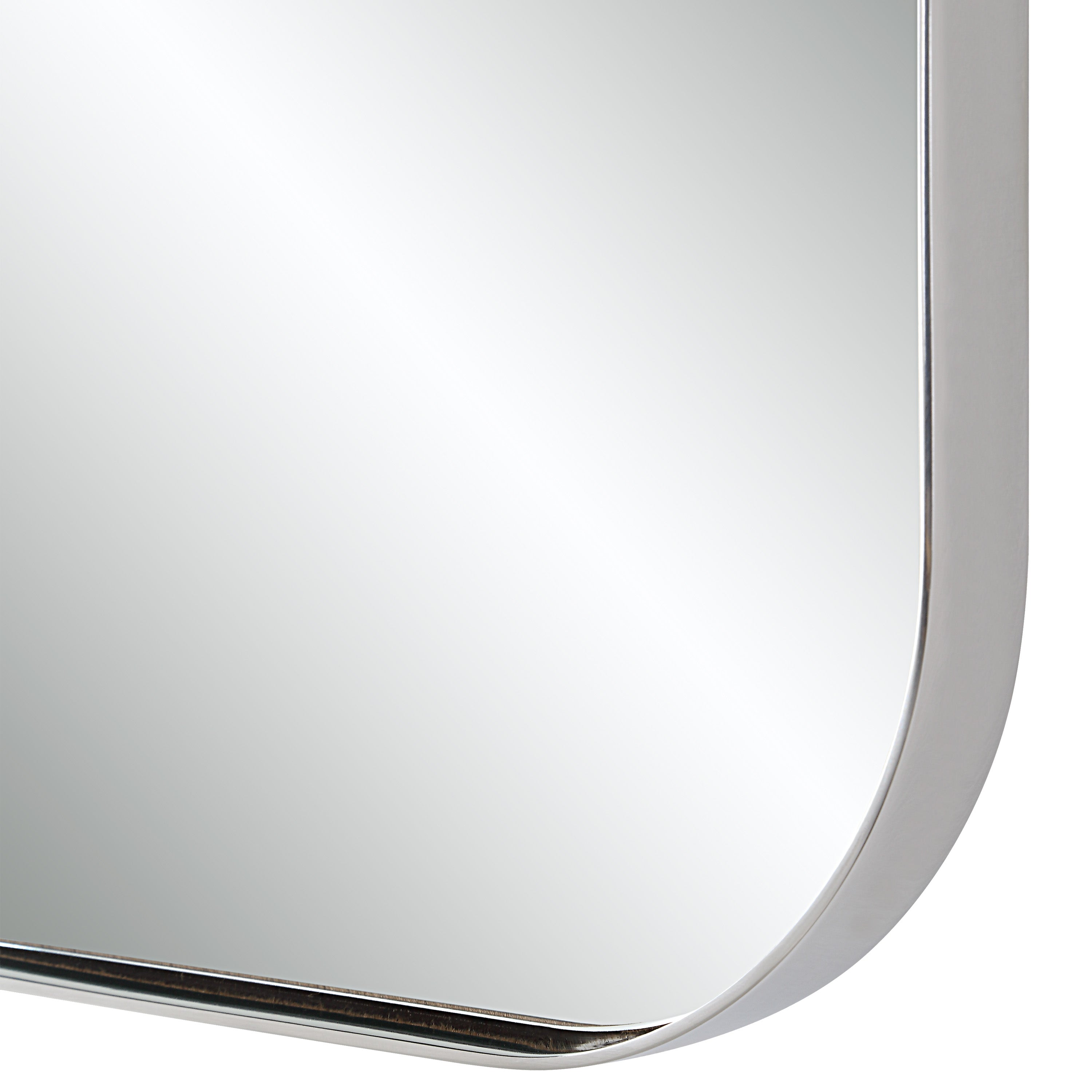 Louvas 36" H x 24" W Wall Mirror, Grey-Mirror-DECOROLALA