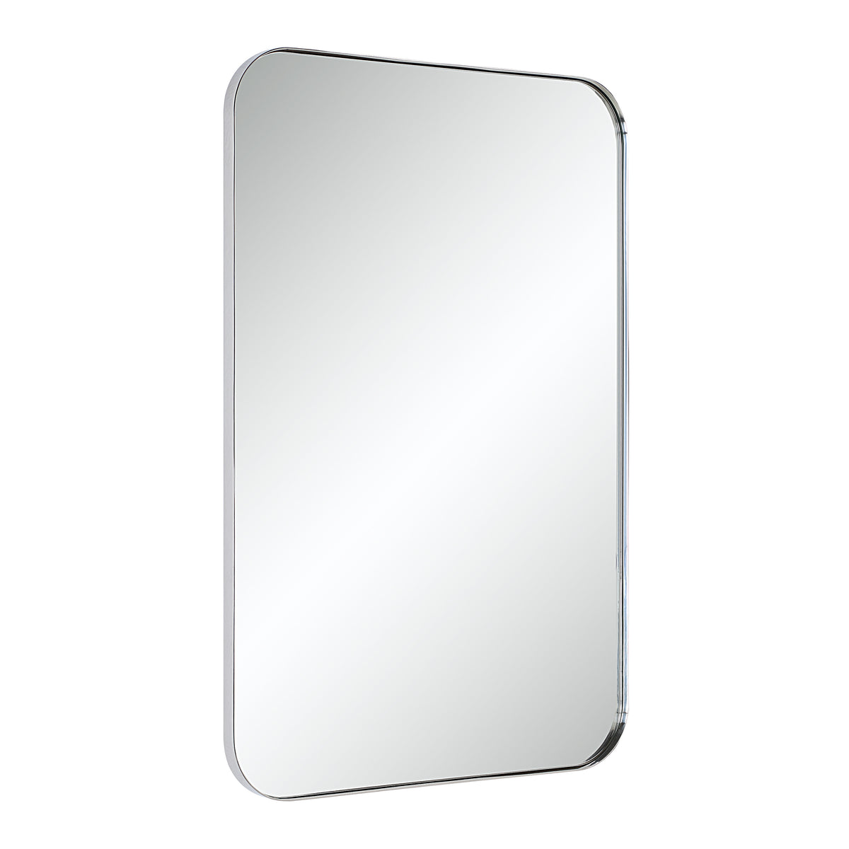 Louvas 36" H x 24" W Wall Mirror, Grey-Mirrors-DECOROLALA