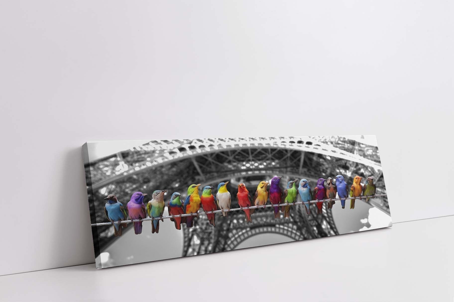 "Love Birds" Fine Art Canvas Print-Canvas Print-DECOROLALA