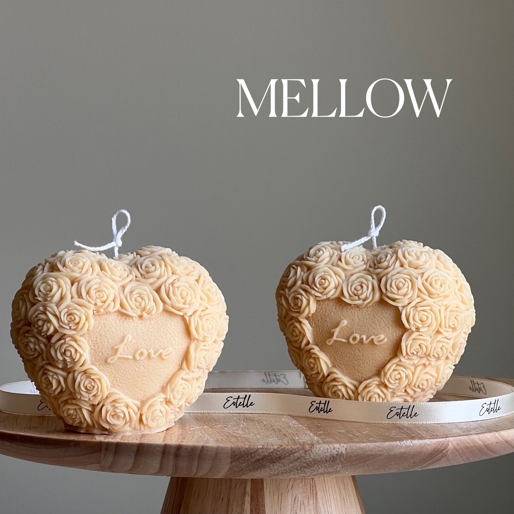 Love Heart Candle-Canvas Print-DECOROLALA