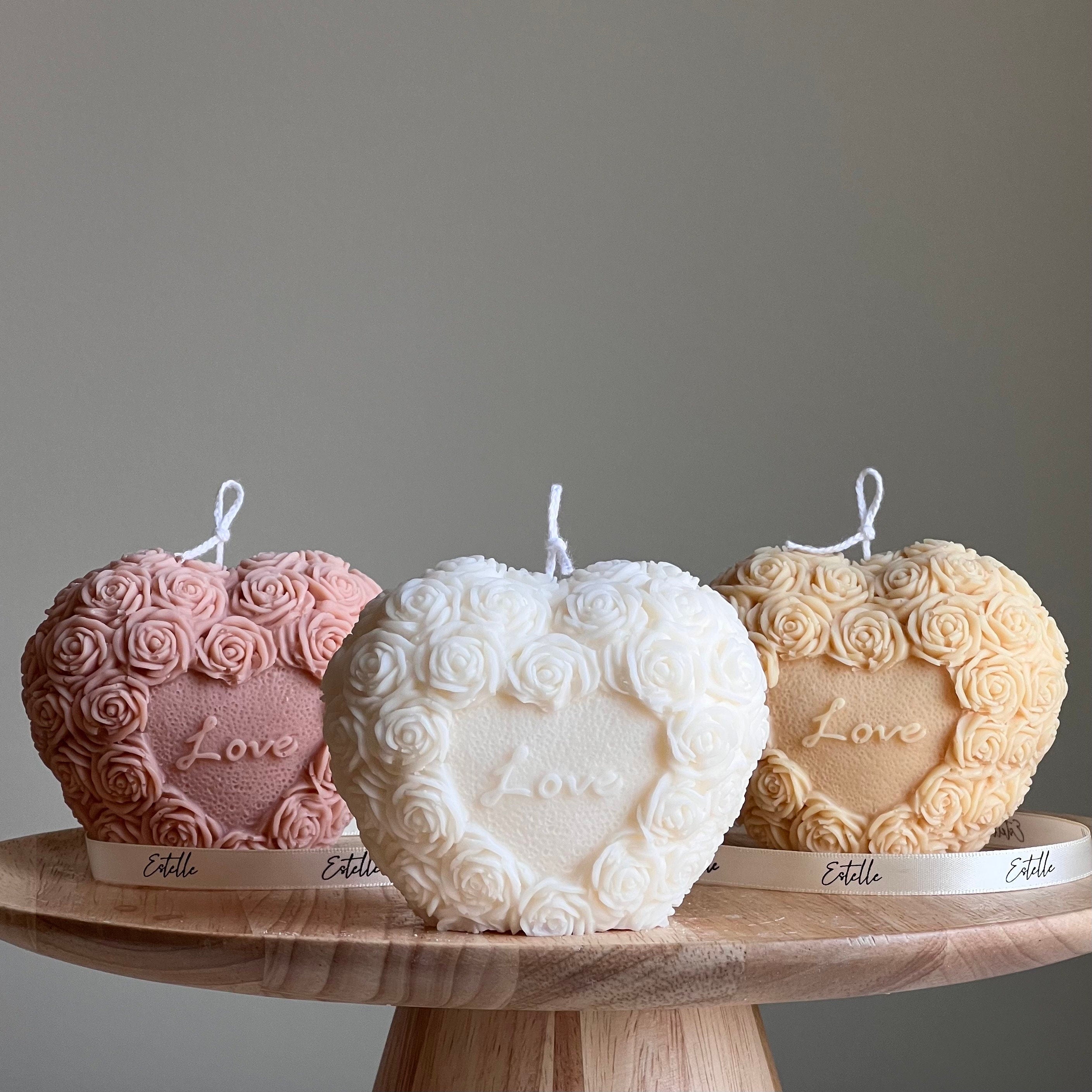 Love Heart Candle-Canvas Print-DECOROLALA