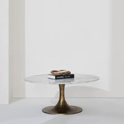 Loveada Indoor Aluminum Table, Matte Black-Table-DECOROLALA