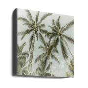 Lovely Vintage Palm Trees-canvas-DECOROLALA