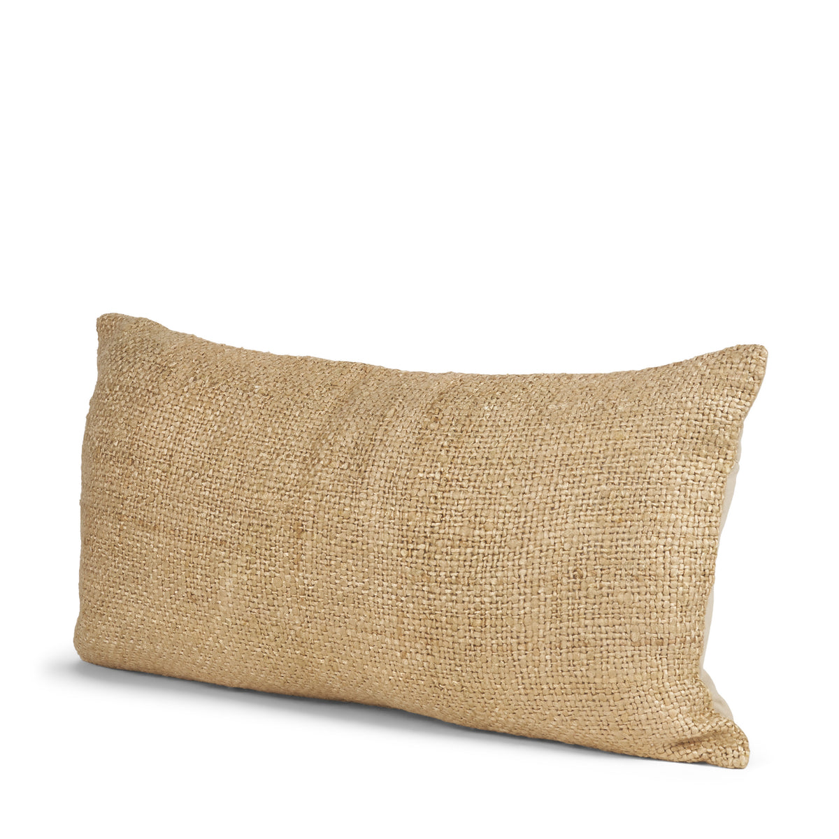 Lowen Lumbar Gold Woven Decorative Pillow (min order qty 2)-Decorative Pillows-DECOROLALA