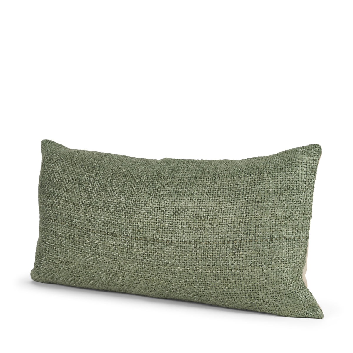 Lowen Woven Decorative Pillow - Silver Sage (min order qty 2)-Decorative Pillows-DECOROLALA