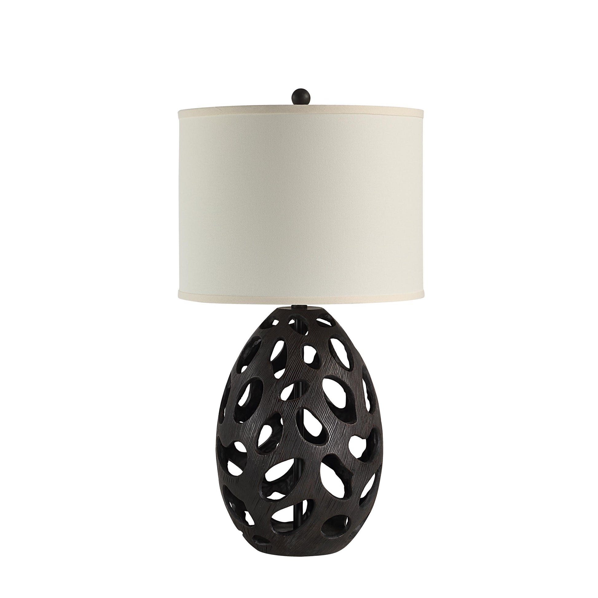 Loxley 30" Table Lamp with 3-Way Switch, Brown-Table Lamp-DECOROLALA