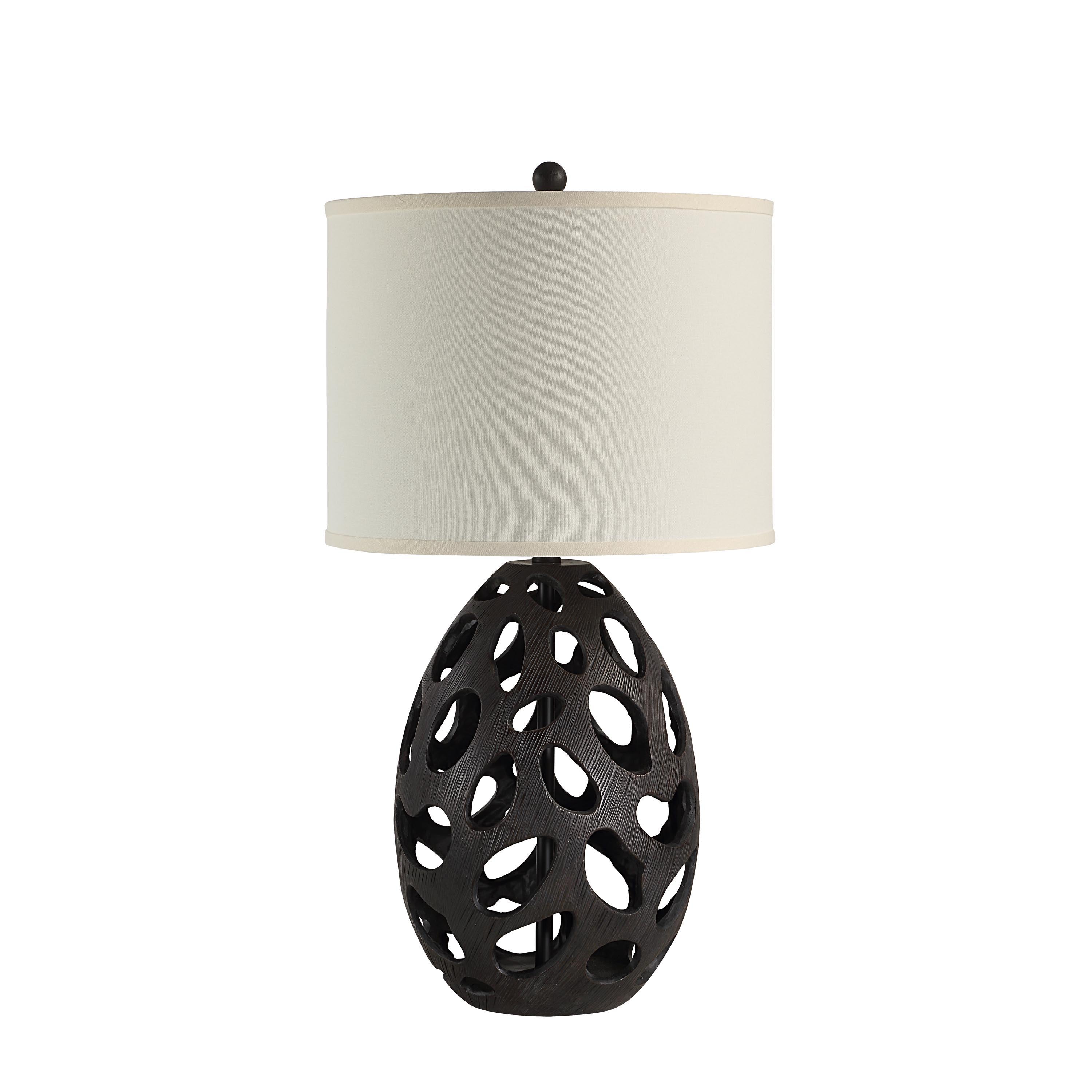 Loxley 30" Table Lamp with 3-Way Switch, Brown-Table Lamp-DECOROLALA