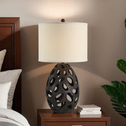 Loxley 30" Table Lamp with 3-Way Switch, Brown-Table Lamp-DECOROLALA