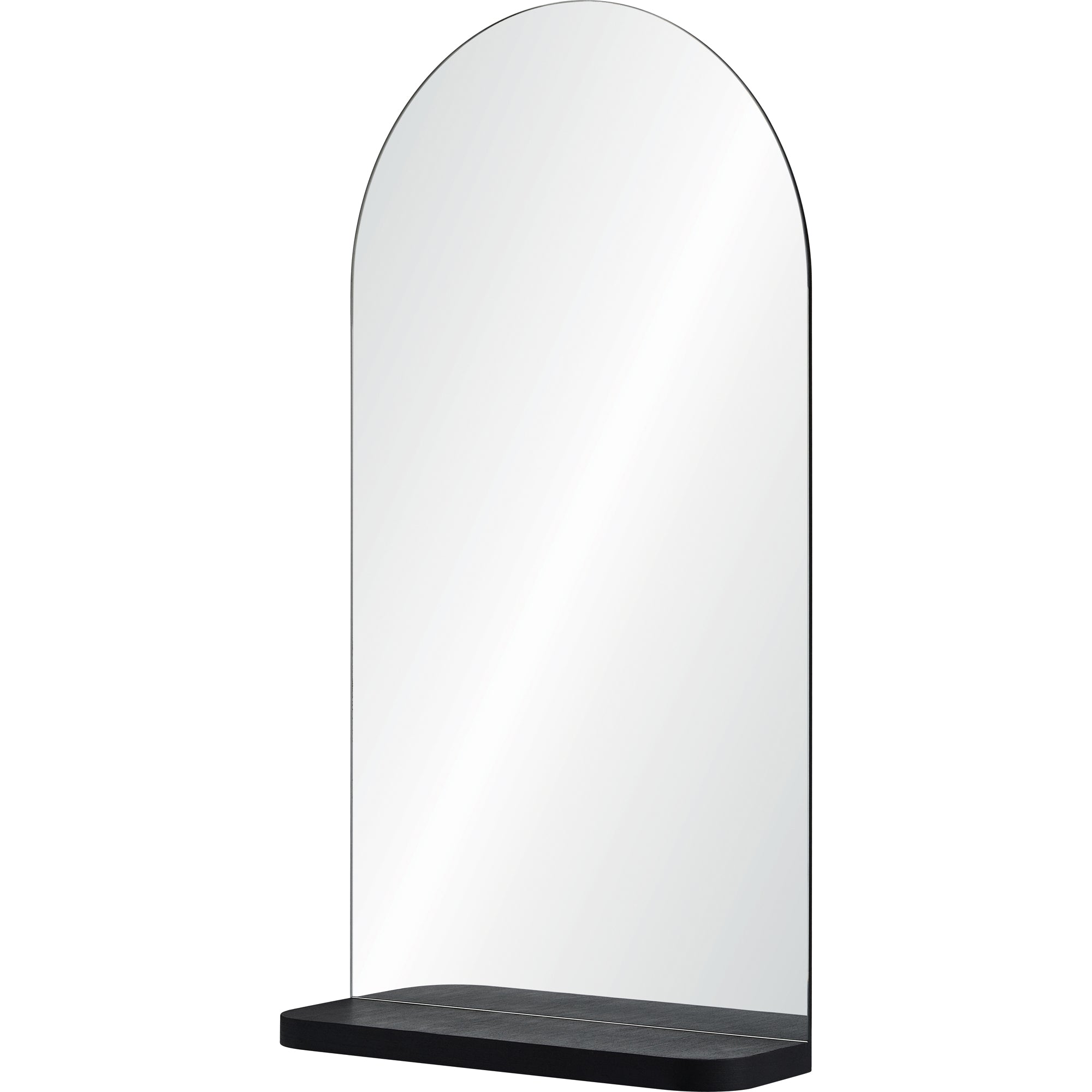 Lucila 36" Tall Arch Wall Mirror-Mirror-DECOROLALA