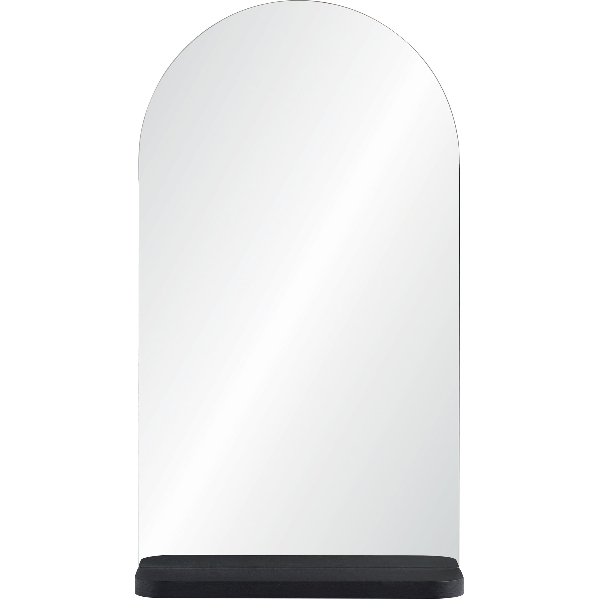 Lucila 36" Tall Arch Wall Mirror-Mirror-DECOROLALA