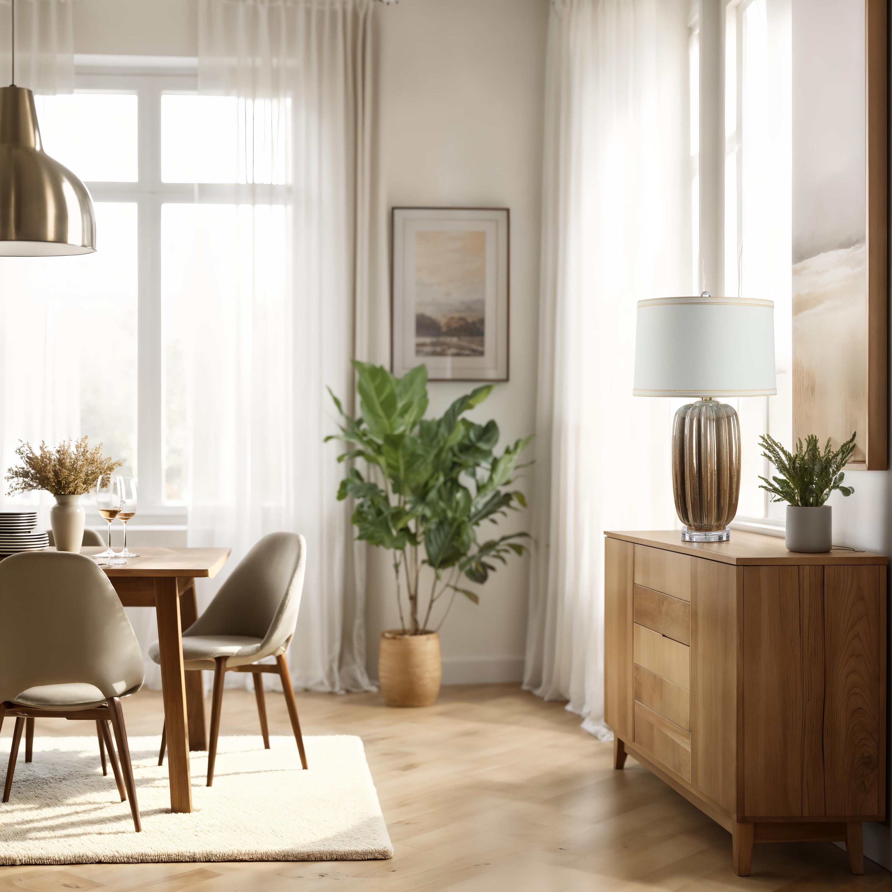 Lumeo 29.5" Height Table Lamps, Gold-Table Lamp-DECOROLALA