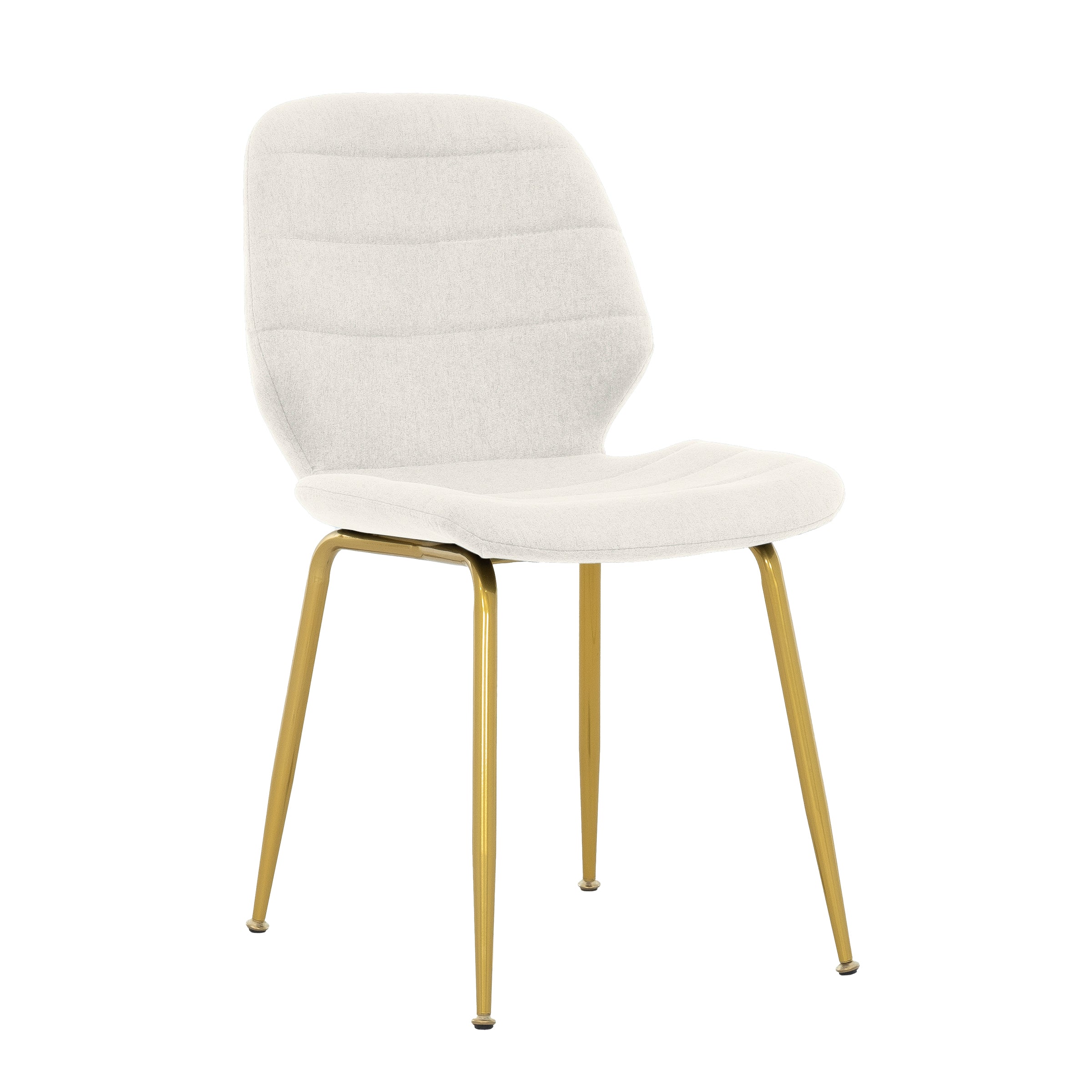 Luna Dining Chair (set of 2) - Cream-Dining Room-DECOROLALA
