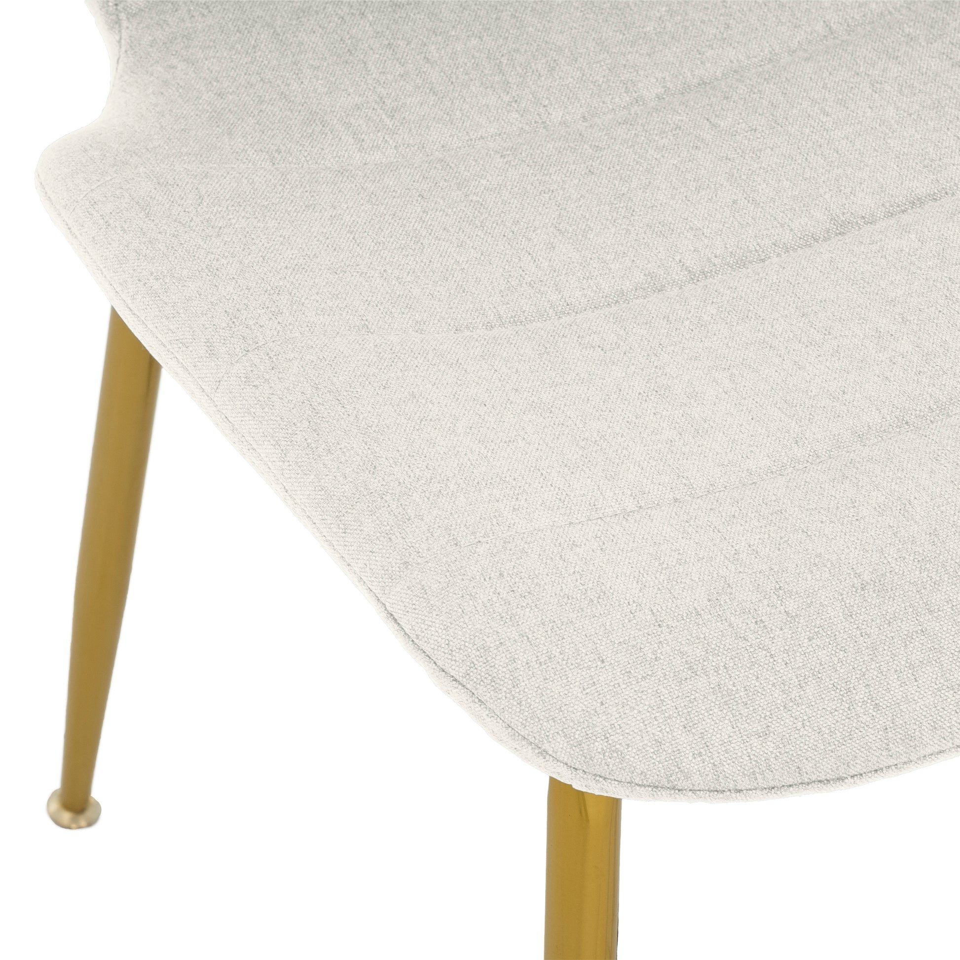Luna Dining Chair (set of 2) - Cream-Dining Room-DECOROLALA