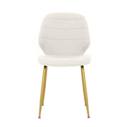 Luna Dining Chair (set of 2) - Cream-Dining Room-DECOROLALA