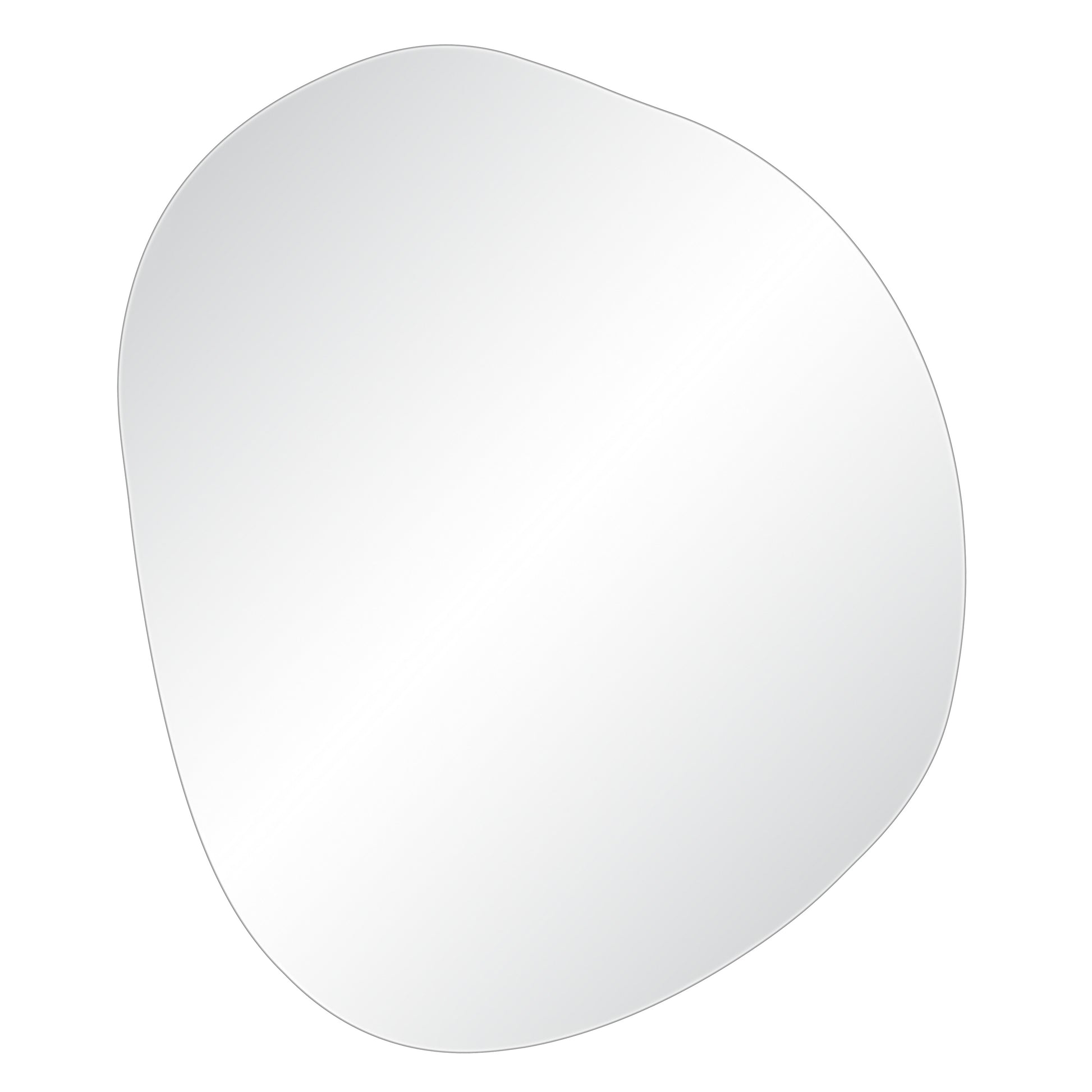 Lunaria 45" Tall Irregular Round Mirror-Mirror-DECOROLALA