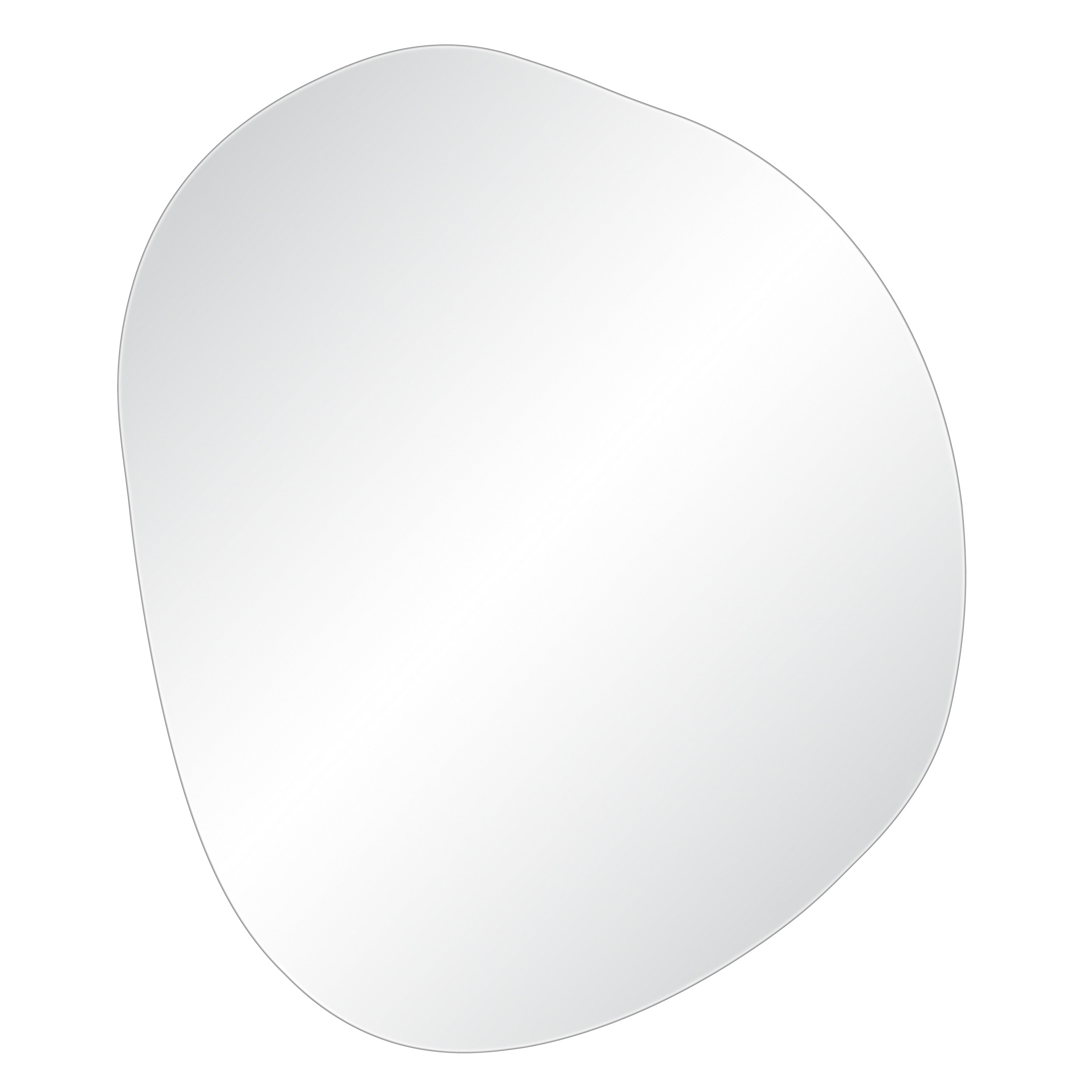 Lunaria 45" Tall Irregular Round Mirror-Mirror-DECOROLALA