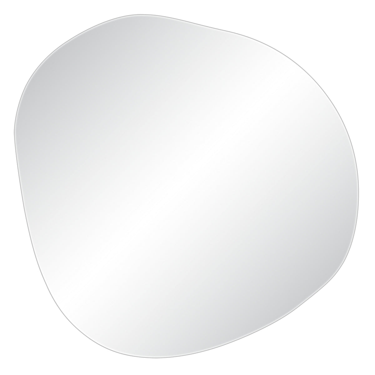 Lunaria 45" Tall Irregular Round Mirror-Mirrors-DECOROLALA