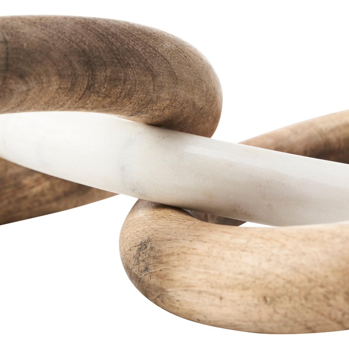 Lusine Indoor Mango Wood Decorative Object, Natural-Decorative Objects-DECOROLALA