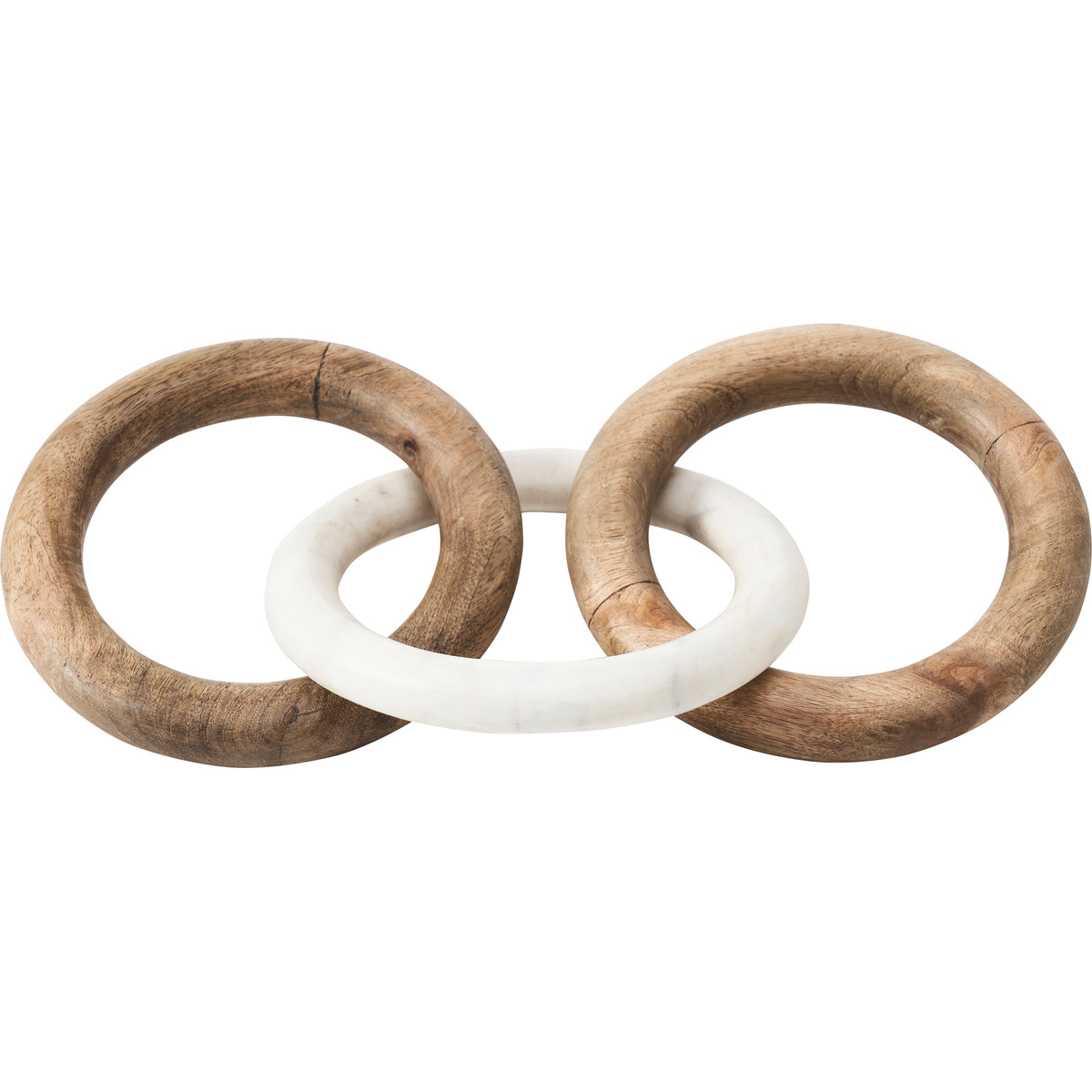 Lusine Indoor Mango Wood Decorative Object, Natural-Decorative Objects-DECOROLALA