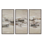 Lux 40" H x 20" W Canvas Art, (3 Piece Set)-Canvas Prints-DECOROLALA
