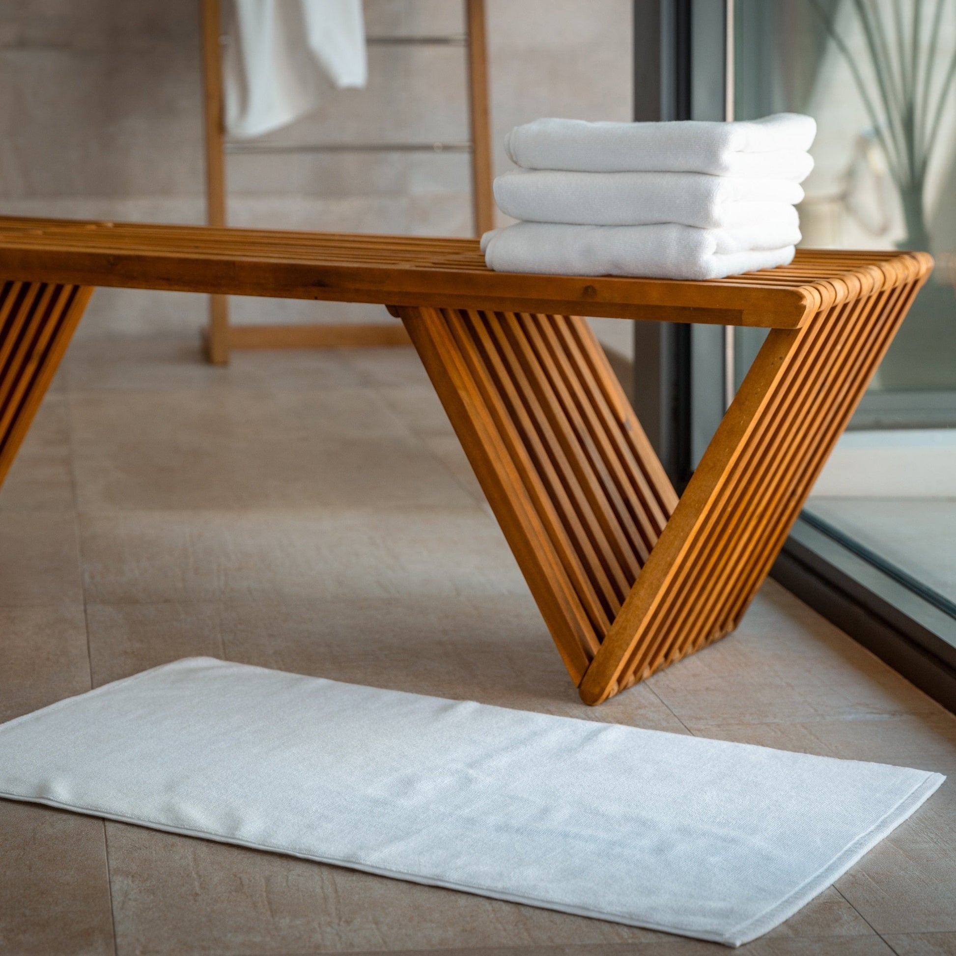 Luxury Organic Bath Mats - Turkish Cotton 4 Pack-Bath Mat-DECOROLALA