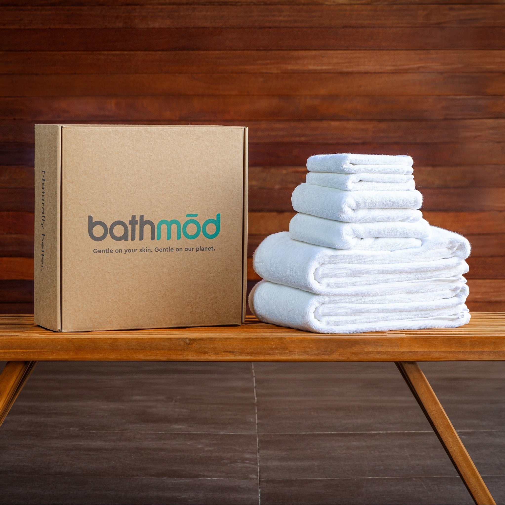 Luxury Organic Bath Towel Set - 6 Piece 700 GSM-Bath Towels-DECOROLALA