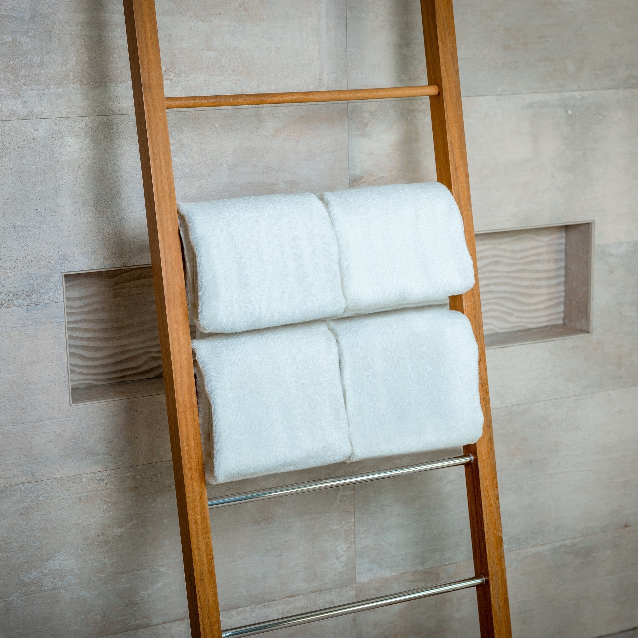 Luxury Organic Bath Towels 4-Pack 700 GSM-Bath Towels-DECOROLALA