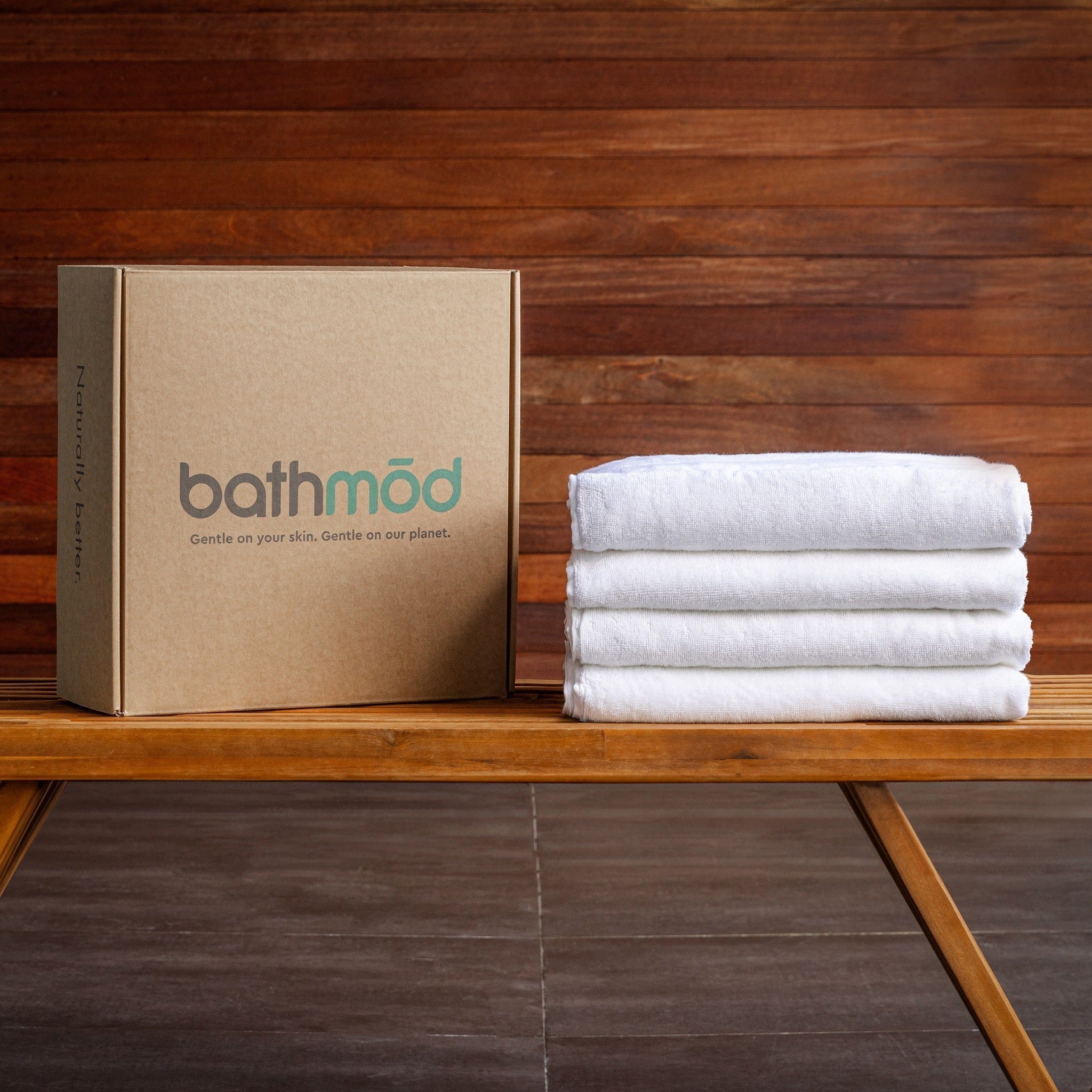 Luxury Organic Bath Towels 4-Pack 700 GSM-Bath Towels-DECOROLALA