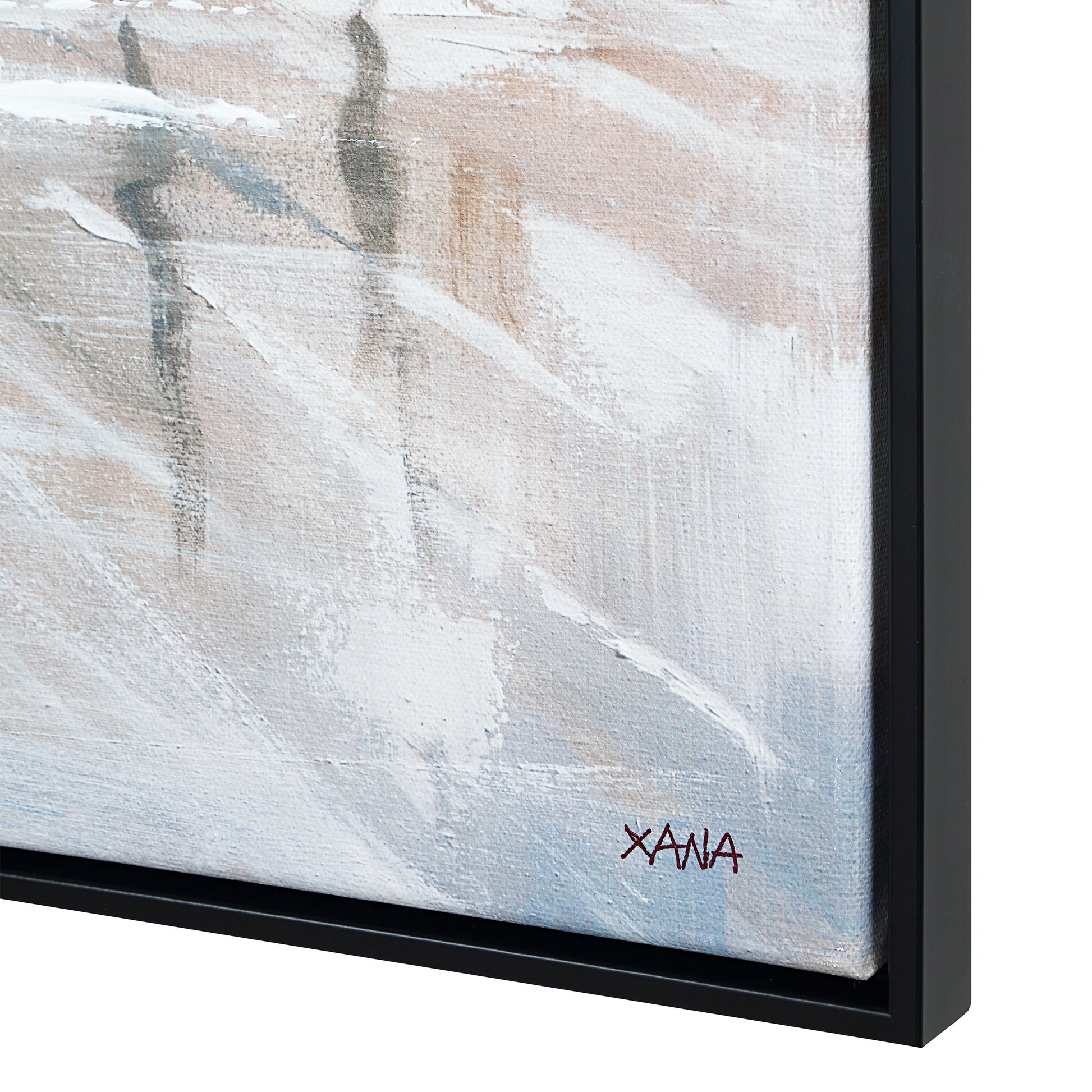 Lyle 48" H x 36" W Canvas Art, Blue-Canvas Art-DECOROLALA