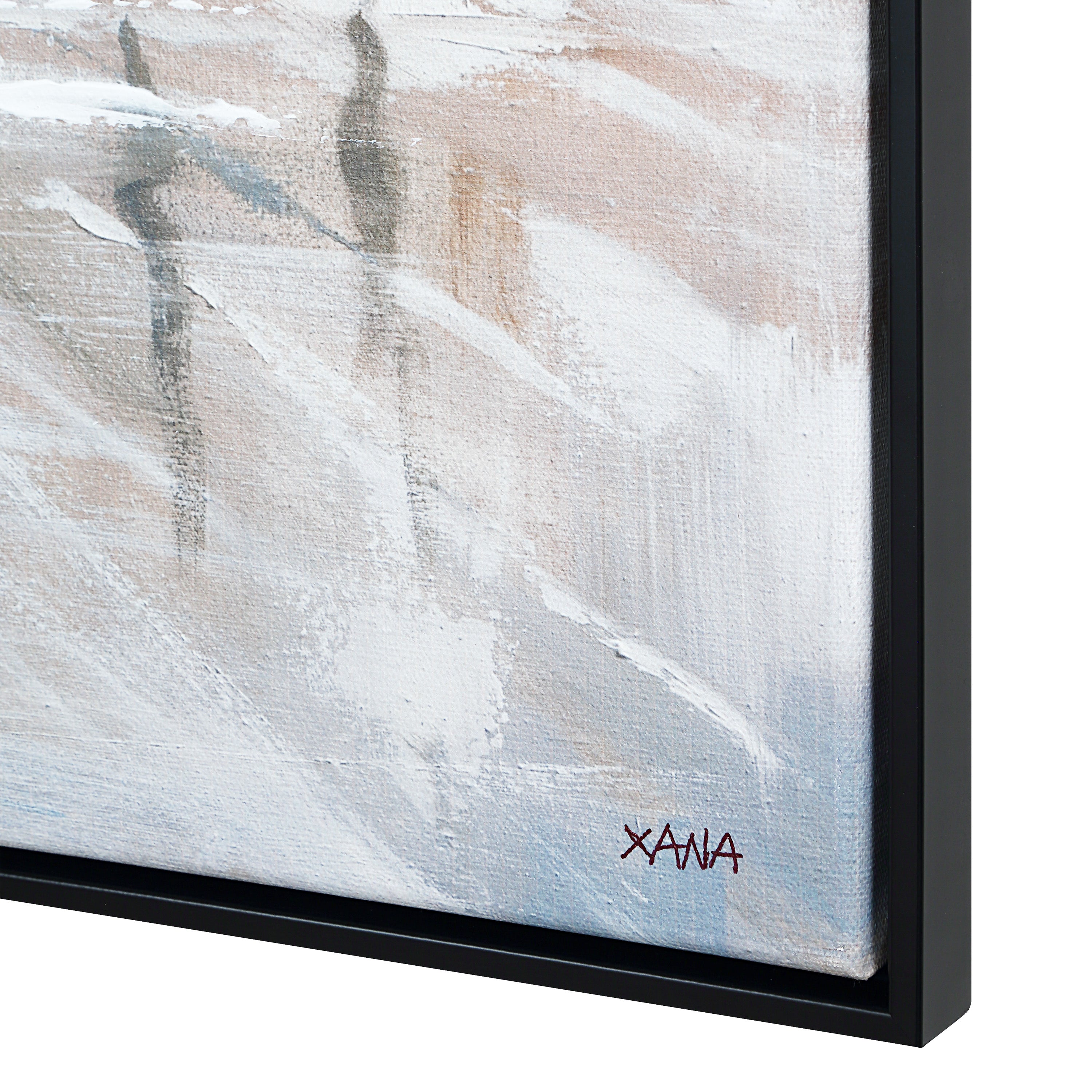 Lyle 48" H x 36" W Canvas Art, Blue-Canvas Art-DECOROLALA