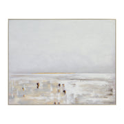 Lynx 50" Wide Canvas Art, Grey-Canvas Art-DECOROLALA