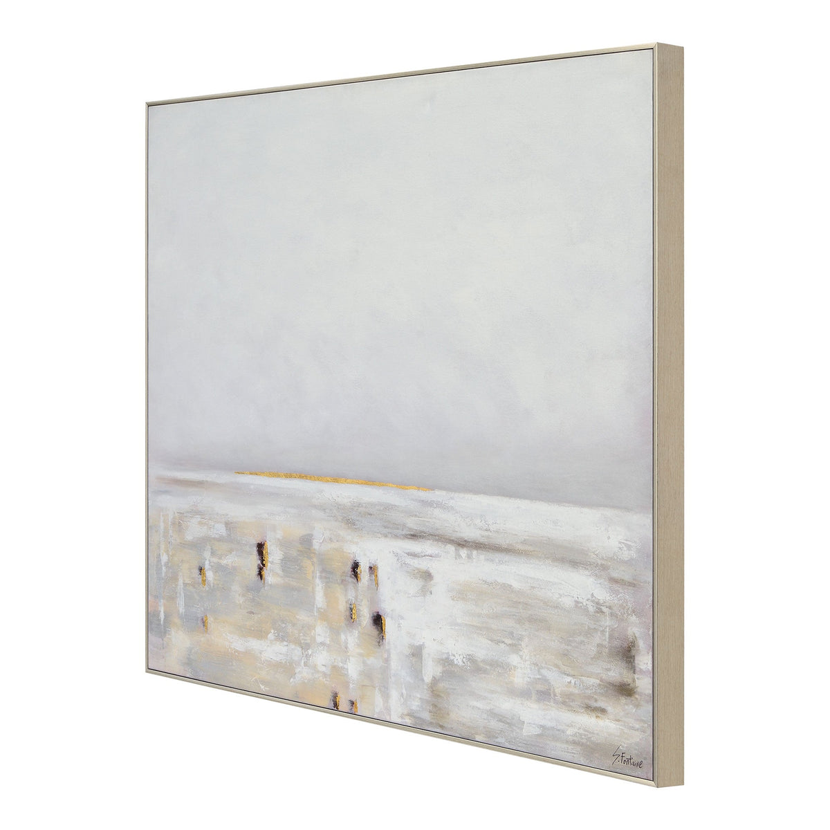 Lynx 50" Wide Canvas Art, Grey-Canvas Prints-DECOROLALA